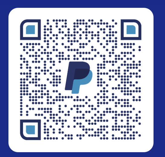 QR code with PayPal payment